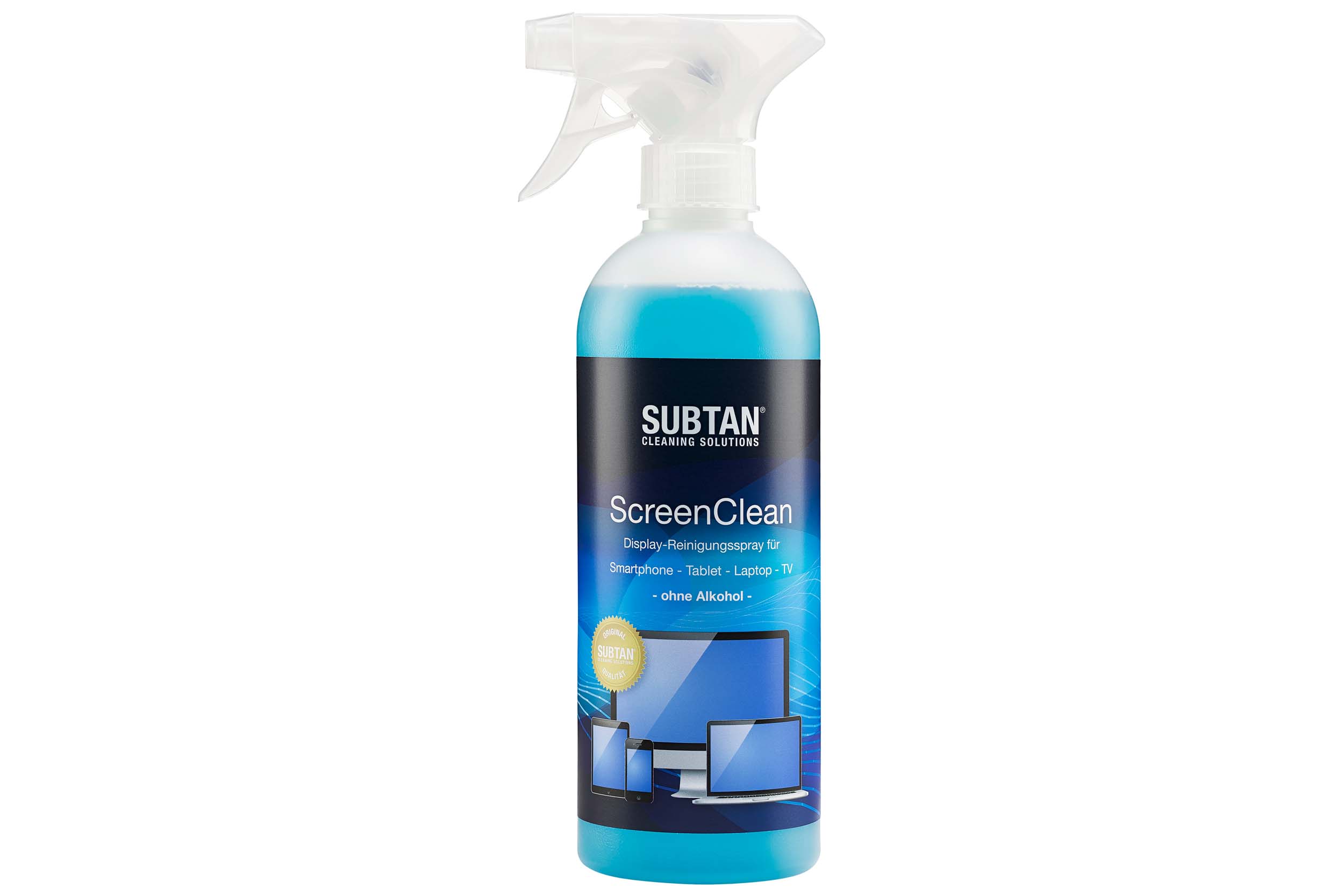 SUBTAN® ScreenClean Display-Reinigungsspray 500 ml